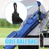 Golf Tee Pouch - Portable Golf Ball Organizer - with