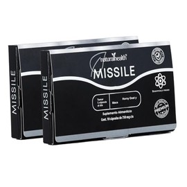 Missile 2 carteras con 10 caps cada una Natural Health