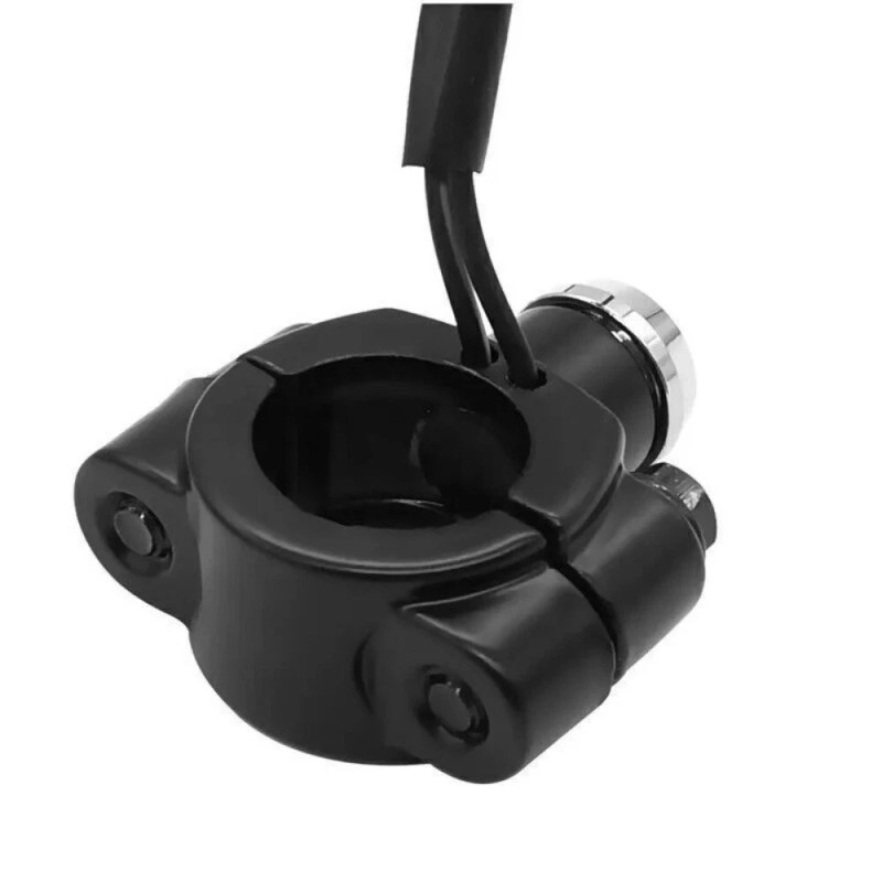 Feiteplus 7/8" 22mm Motorcycle Horn Switch Momentary Button Electric Power