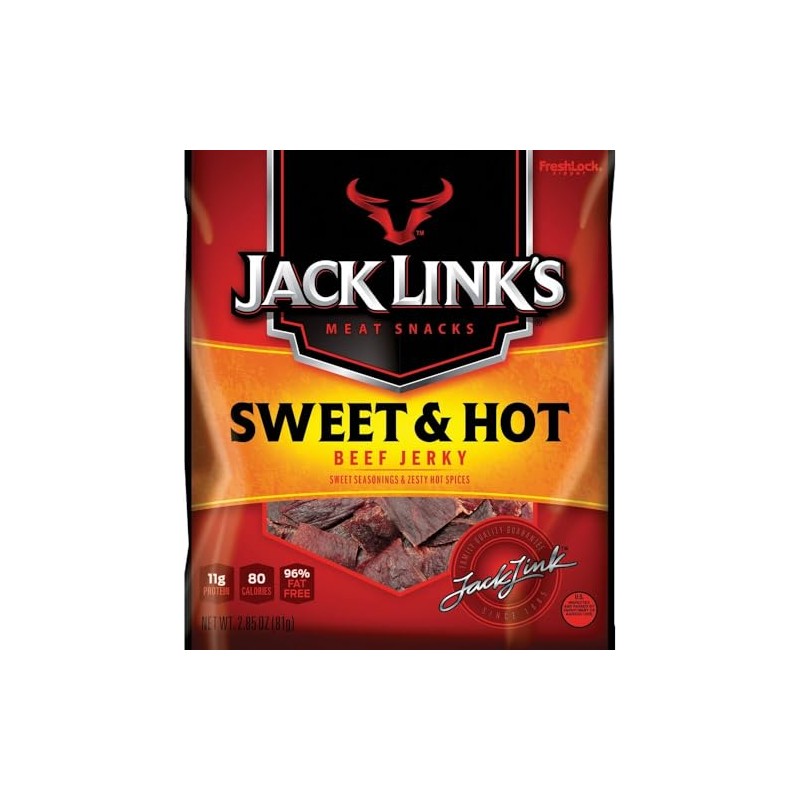 Jack Link's Sweet And Hot Beef Jerky 8 Pack