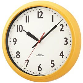 Noah Radio Analog Wall Clock Momentum Copan (Mustard Yellow)