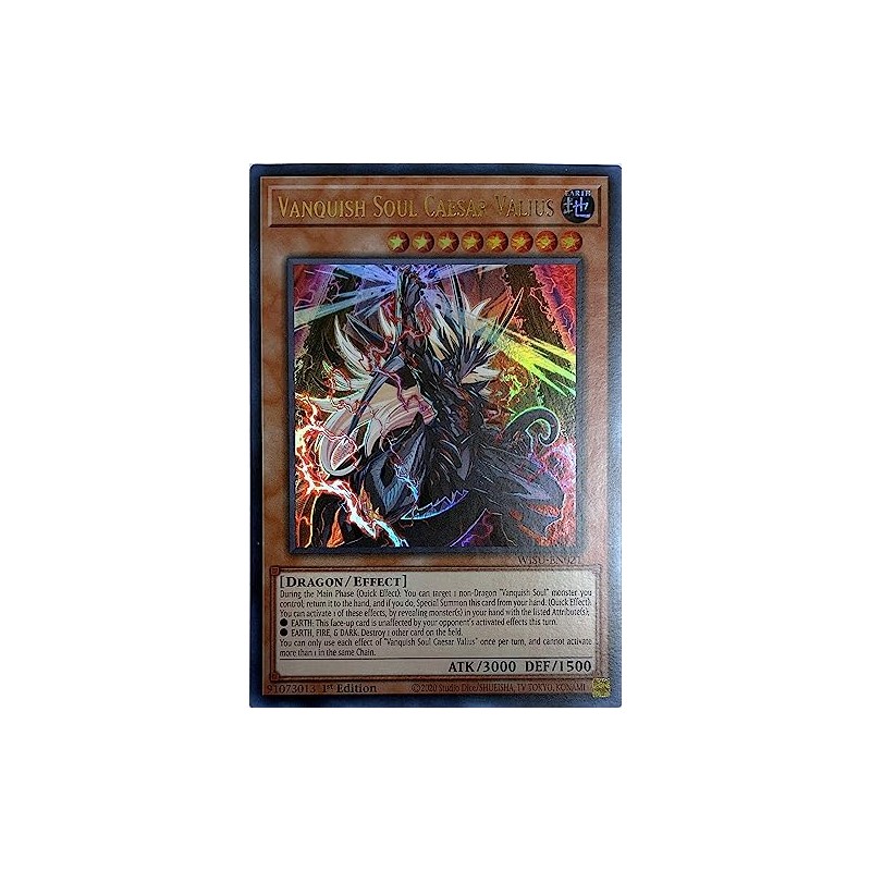 Vanquish Soul Caesar Valius - WISU-EN021 - Ultra Rare -