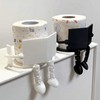 3D Printed Sitting Figure Toilet Paper Holder - Decorative No-Drill