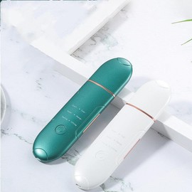 Ultrasonic Facial Skin Cleansing Scrubber - Color: Green