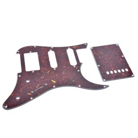 KAISH Guitar HSS Pickguard and Tremolo Trem Cover Back Plate fits Yamaha PACIFICA Guitar Vintage Tortoise
