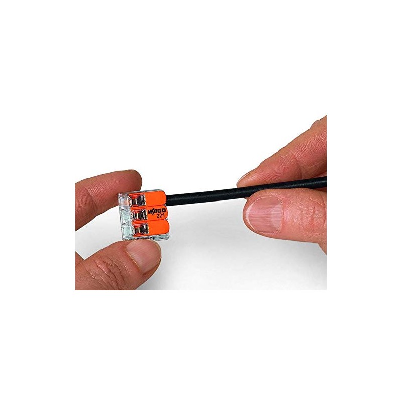 WAGO Connector Terminal 3 Small with Actuating Lever 0.2 –