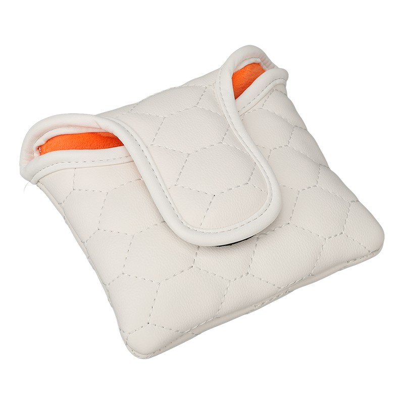 PU Golf Club Head Cover White Golf Head Cover Golf