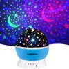 LuminaLux Night Light Kids Star Projector 2025 Lamp with 8