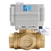 HSH-Flo 1/2" DN15 3 Way 12VDC CR5-01 NPT Brass L