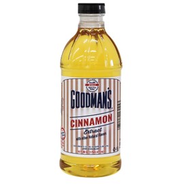 Goodman's Cinnamon Extract - Gluten-Free, Non-GMO, Kosher, Low Carb & Calorie, No Artificial Color - Rich Spicy Aroma for Baking & More - 1 Pint