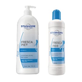 STANHOME Fresca pie, locion crema (MENTOL)