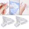 12pcs Gel Nail Extension Kit Nail Tip Clips, Nail Clips,