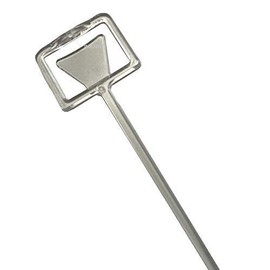 INERRA Card Holders - Clear Cardettes with Spike for Flower Bouquets Message Cards (Pack of 10)