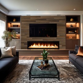 TIMBERCHiC 100% Reclaimed Wood Wall Planks - Made in USA - Peel-and-Stick Wall Panels for Interior Decor - DIY Accent Wall Panels, Freestone (3" x 10 Sq Ft)