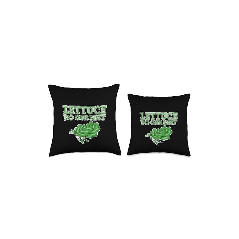 Lettuce Do Our Best - Throw Pillow