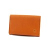Dakota Black Label BL-620034 Business Card Holder, Genuine Leather, Camel