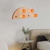esahpss 10 Pack Pegboard Hooks, Wood Hooks for Wood Pegboard
