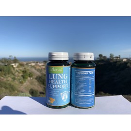 Na'trition Lung Cleanse Proprietary Advanced Herbal Formula, 90 Easy Swallow Capsules, 1.5 Month Supply