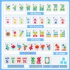 162 Azulejos American Mahjong - Juego de azulejos y bolsa
