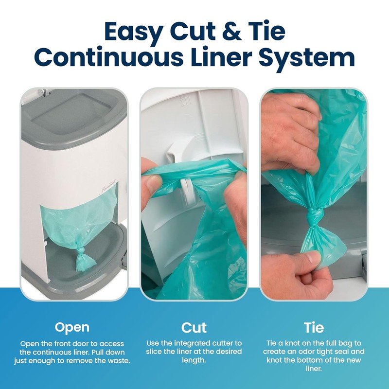 Janibell Akord 330 Adult Diaper Pail Refill Liners, 2 Count