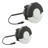 For STIHL 2pcs Fuel Gas & Oil Filler Cap Replacement