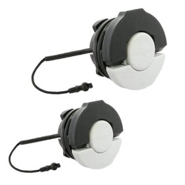 For STIHL 2pcs Fuel Gas & Oil Filler Cap Replacement For Stihl Chainsaw MS260 MS381