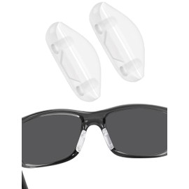 BLAZERBUCK Replacement Nose Pads Nose Piece for Oakley Fives Squared/Valve New 2014/Turbine//Mainlink/Pit Bull Sunglasses - Clear