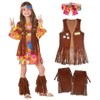Morph Hippie Costume for Girls, Perfect for Carnival and Fancy