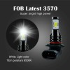 SHENKENUO For Toyota Corolla 2009-2014 2015 2016 4x LED Headlight