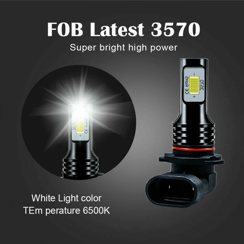 SHENKENUO For Toyota Corolla 2009-2014 2015 2016 4x LED Headlight