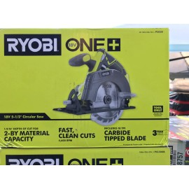 RYOBI ONE+ Cordless Circular Saw 5.5" 18 Volt 4600 RPM P505B - Tool Only