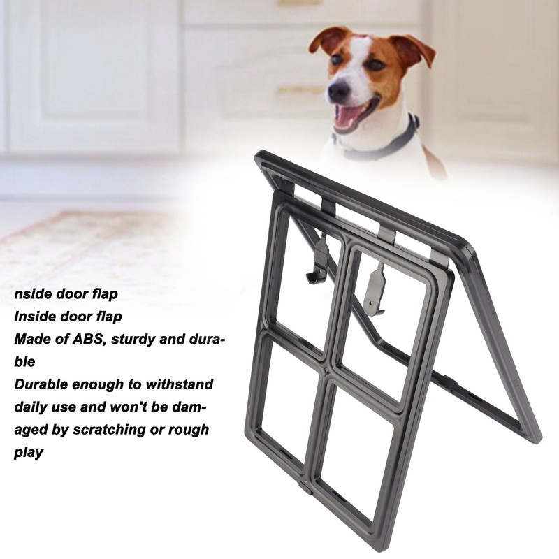 Pet Screen Door Professional Bite Resistant Free Access Lockable Dog