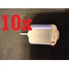 10x Small 6v 12v Dc Motor Fan 130 Brushed 10pcs