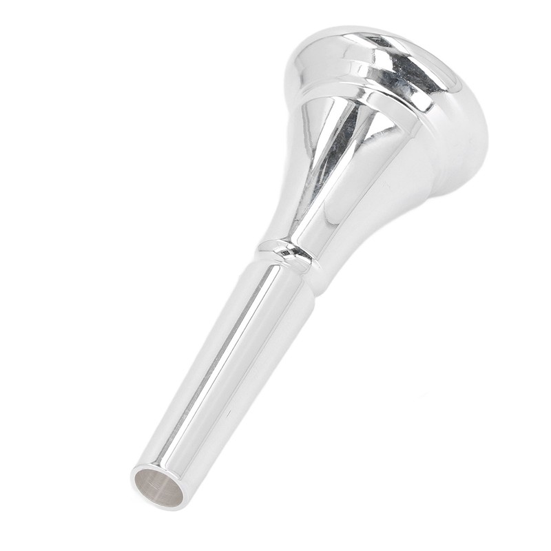 French Horn Mouthpiece Metal Silver Plated Standard French Horn Mouth