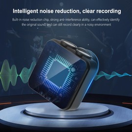 Generic Wireless Lavalier Microphone, Wireless Mics Set with 2 Microphone Magnetic, Charging Case, Plug and Play, Wireless Mic for Video Recording, Live Streaming, Interview (PU3156B 8 Pin)