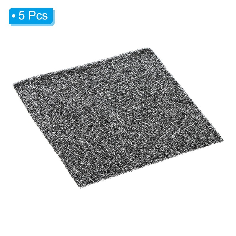 PATIKIL 120mm Filter Foam Sponges, 5 Pack Sponge Sheet Replacement