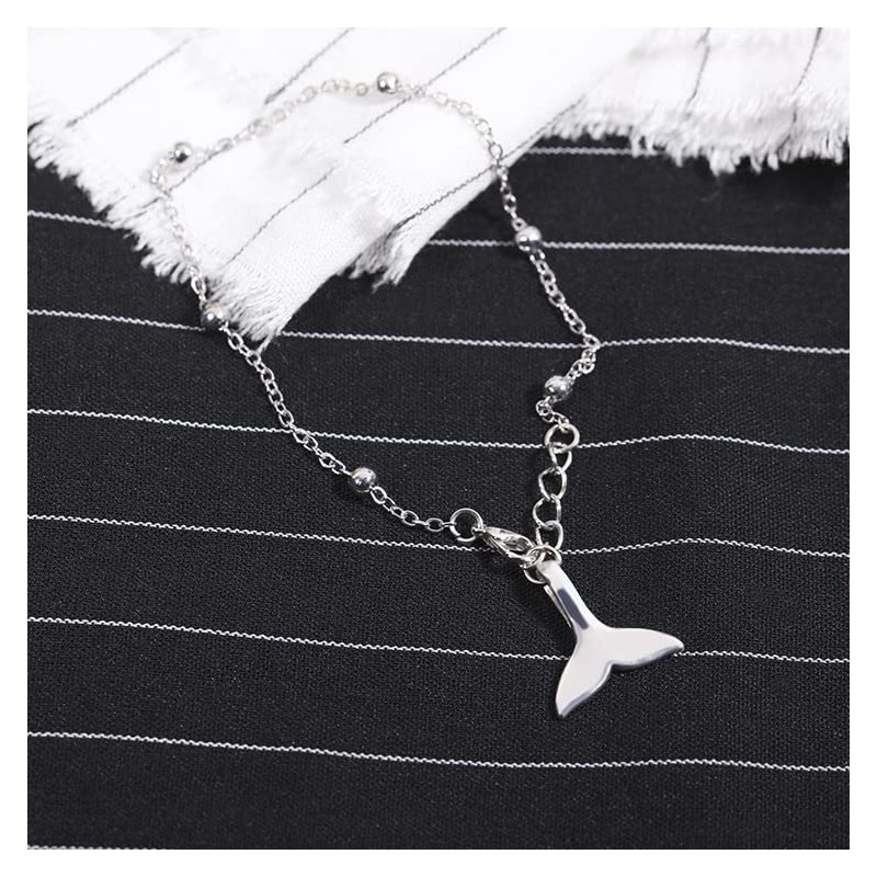 [LIBERTY-M] SUGA Bracelet, Whale Tail, Ball Chain, Sags, Popular Accessory