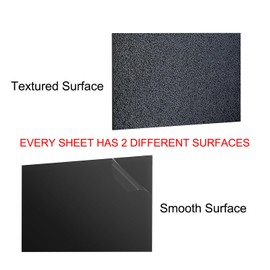 ABS Plates 3 mm Plastic Plate 30 x 20 cm Plastic Plate Black for Model Making Crafts Mudguard Home Decoration 2 Pieces (30 x 20 cm)