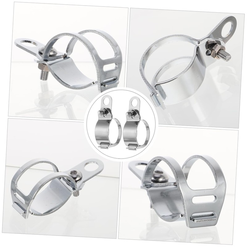 FUNOMOCYA 2 Pcs Motorcycle Turn Signal Fork Bracket for Fork