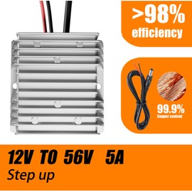 Starlink Gen 3 12V to 57V DC Step UP Converter Power Adapter, Starlink Gen 3 Router 12V Boost Converter for RV/Outdoor