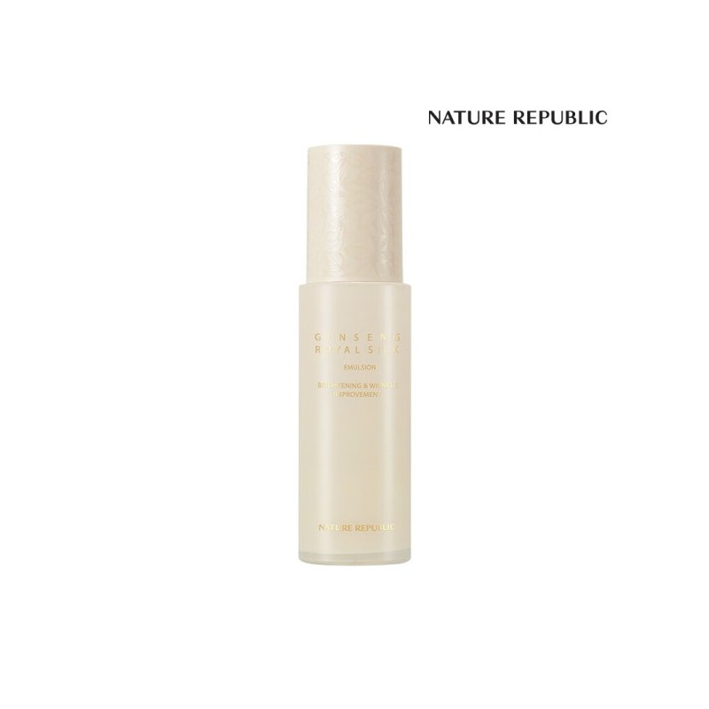Nature Republic 진생 로얄 실크 에멀전 (미백+주름개선) Ginseng Royal Silk