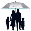 G4Free 54 Inch UV Protection Golf Umbrella Auto Open Vented