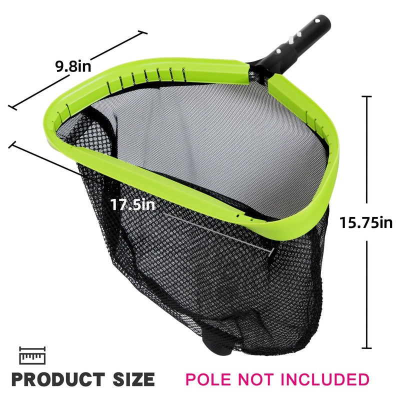 Sepetrel Pool Net,Professional Swimming Pool Leaf Skimmer Nets for Cleaning