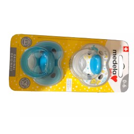 Medela 3 two packs of MEDELA BABY PACIFIER | Size 0-6 Months | Bpa-Free