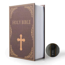 Storage Book, Safe Storage Box, Dictionary, Secret Safe, Tin with Security Combination Lock / Key Redirection Book, Hidden Safe