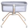 venowu Bedside Crib, 3 in 1 Bassinet with Quick Height