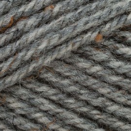 Hayfield Bonus Aran Tweed, Herringbone (752), 400g by Sirdar Grey wool-151