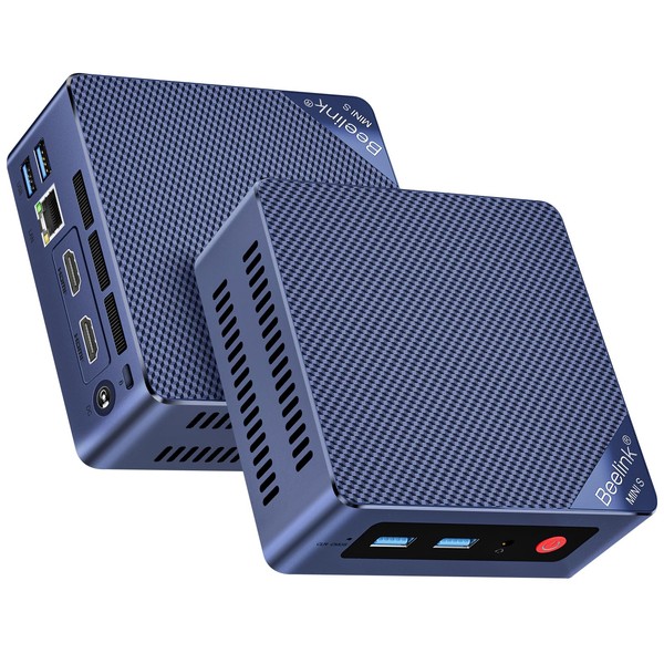 Beelink Mini PC,Intel 12th Gen Alder Lake-N95 Processor(up to 3.4GHz),8GB