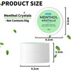 Sugeru Menthol Crystals - Made from Pure Mint - In