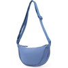 Katleay Women's Half Moon Crossbody Shoulder Bag, blue